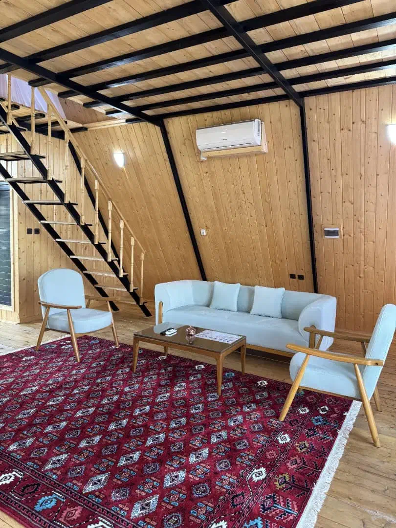 کلبه لاکچری تک خواب کنار تالاب انزلی|اجارهٔ کوتاهمدت ویلا و باغ|بندر انزلی, جزیره|دیوار