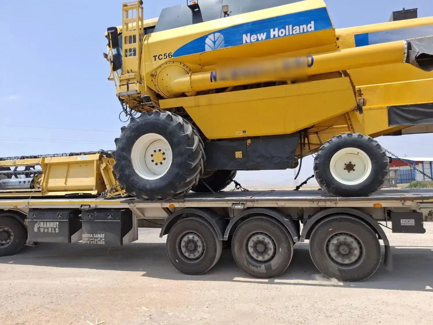 کمباین نیوهلند 2006|خودرو سنگین|روانسر, |دیوار