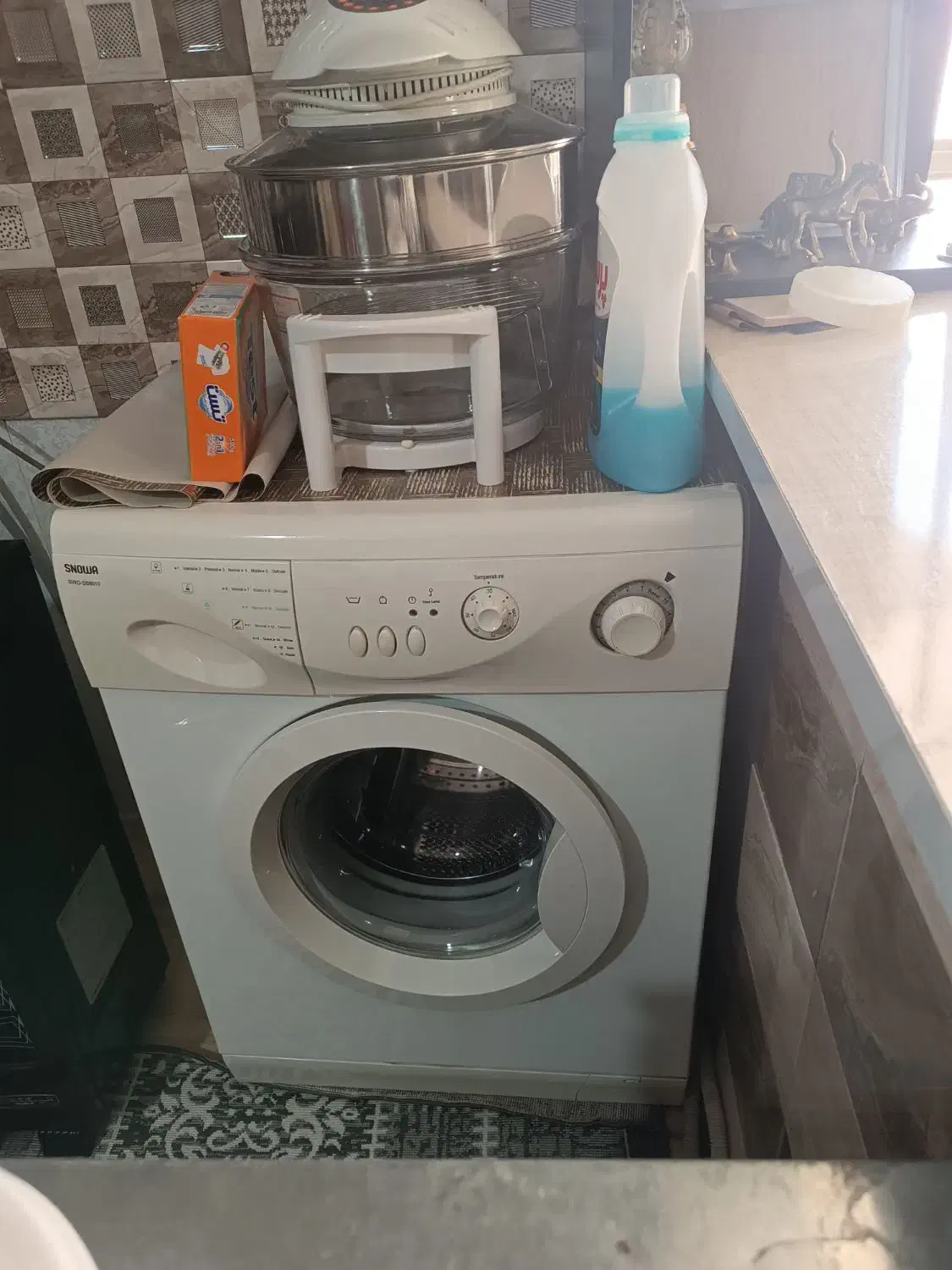 لباسشویی مارک هایر۵کیلویی|ماشین لباسشویی و خشککن لباس|بروجرد, |دیوار