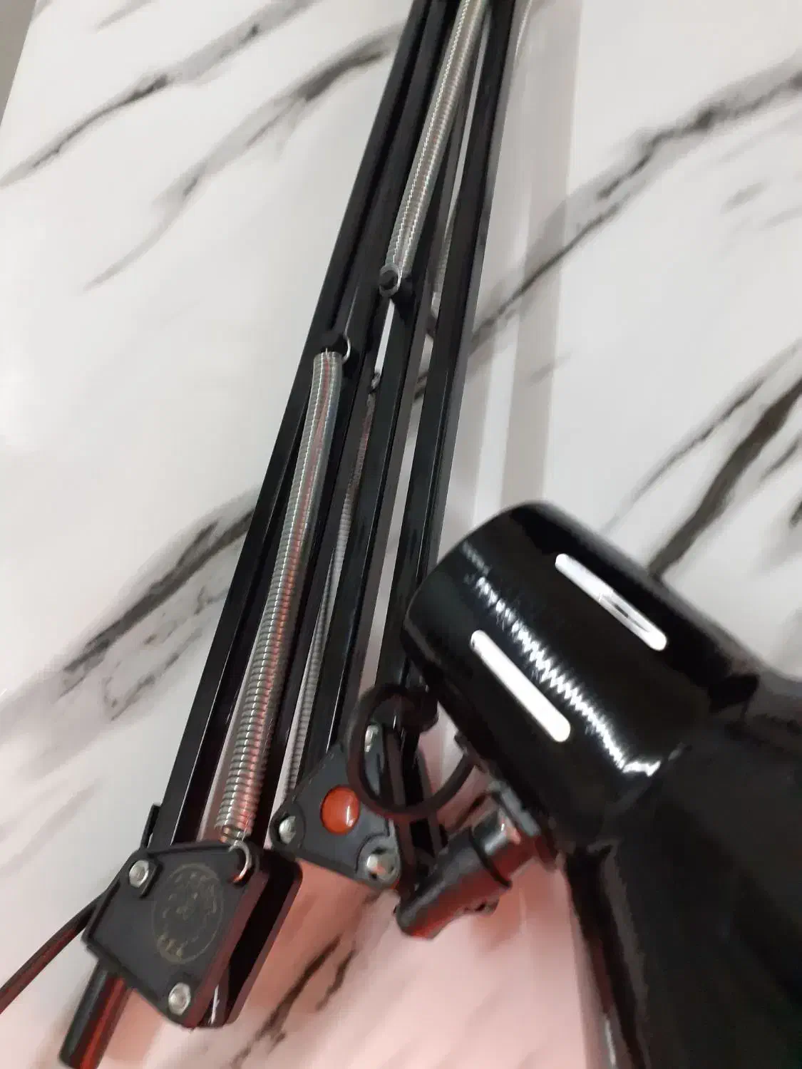 چراغ مطالعه گیره دار|لامپ و چراغ|رشت, معلولین|دیوار