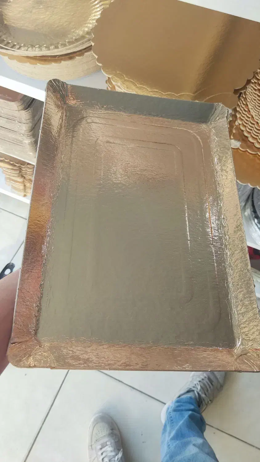 ظرف زیر کیکی|ظروف نگهدارنده، پلاستیکی، یک‌بارمصرف|بندر ترکمن, |دیوار