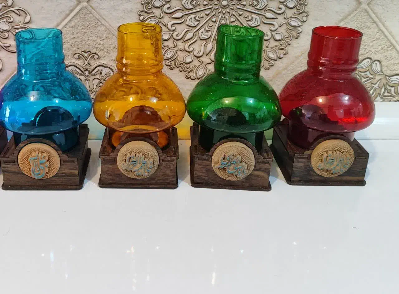 چراغ مناسبتی دهه فاطمیه|صنایع دستی و سایر لوازم تزئینی|شهرکرد, |دیوار