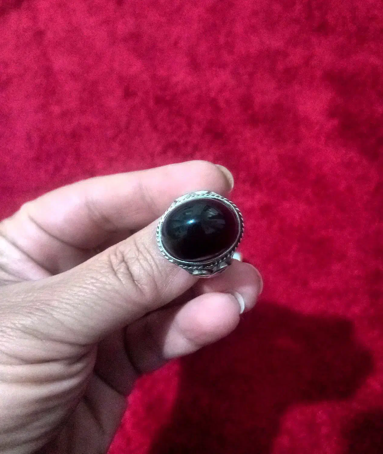 انگشتر عقیق شفت العبد|جواهرات|پرند, فاز ۶|دیوار