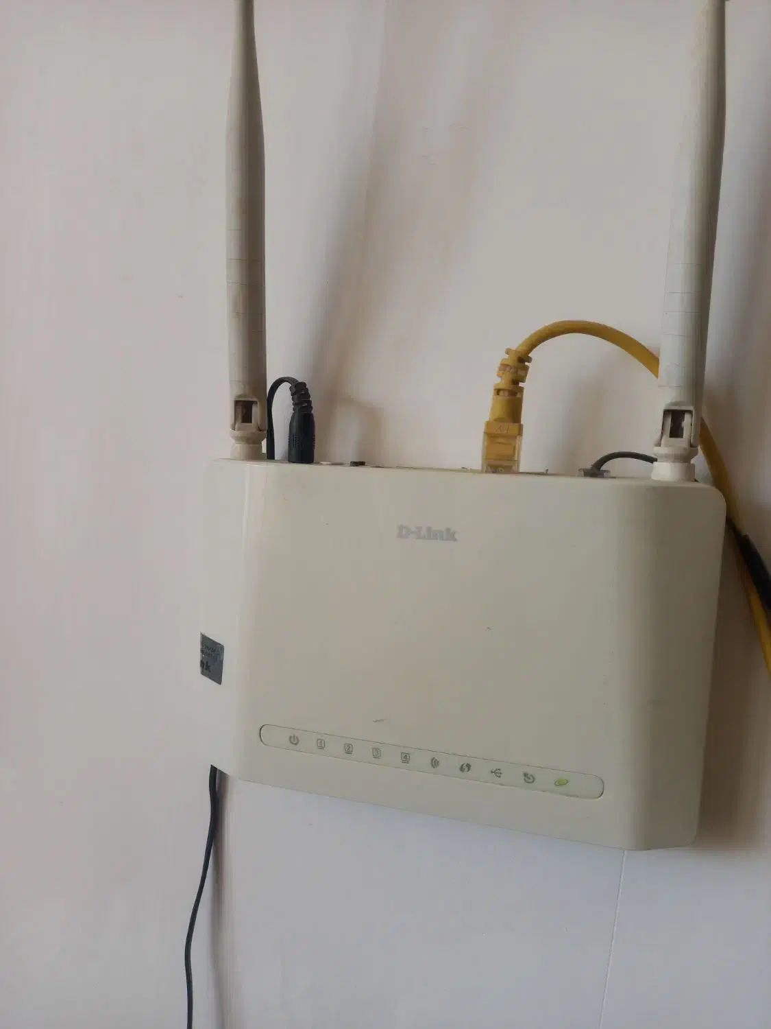 مودم ADSL DLINK دو انتن|مودم و تجهیزات شبکه|سرپل ذهاب, |دیوار