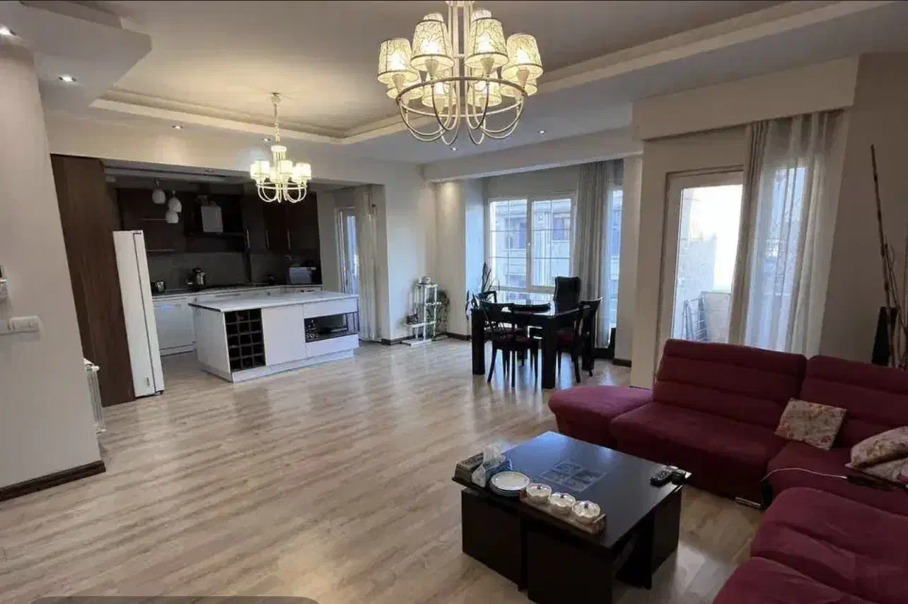 130متر 3خواب تک واحدی  سالن پرده خور  دوکله