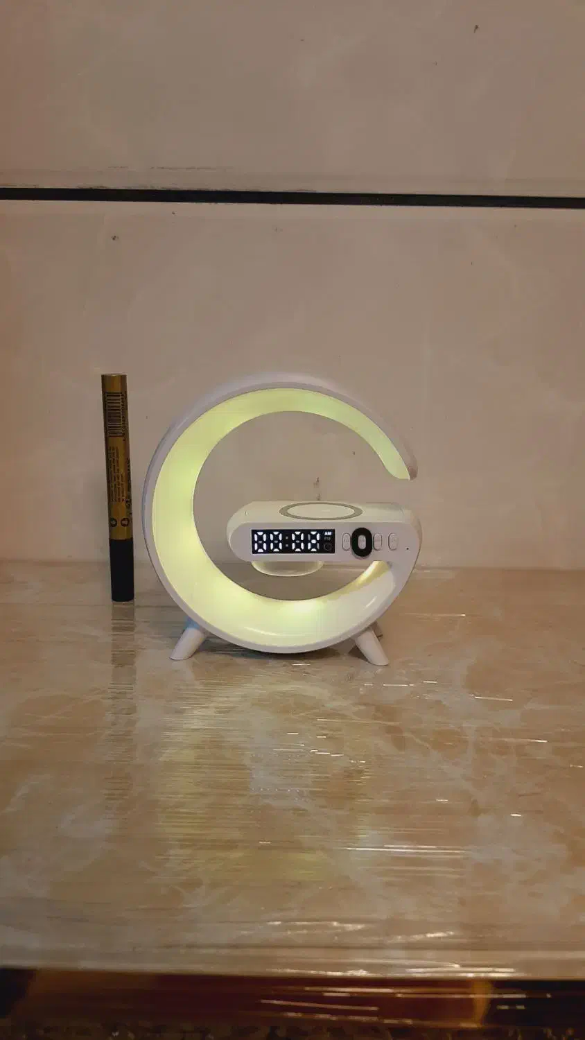 باند اسپیکر چراغ دار ساعت دار مدل G سوگلی|پخشکننده همراه|زنجان, |دیوار