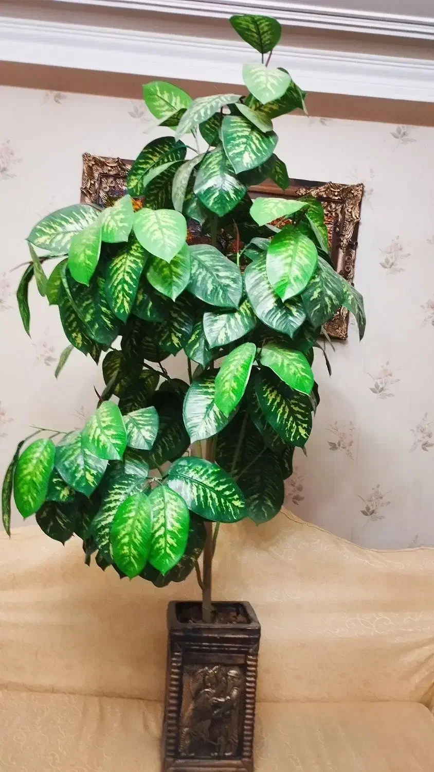 درخت مصنوعی انار و  درخت بنجامین|گل مصنوعی|تبریز, |دیوار