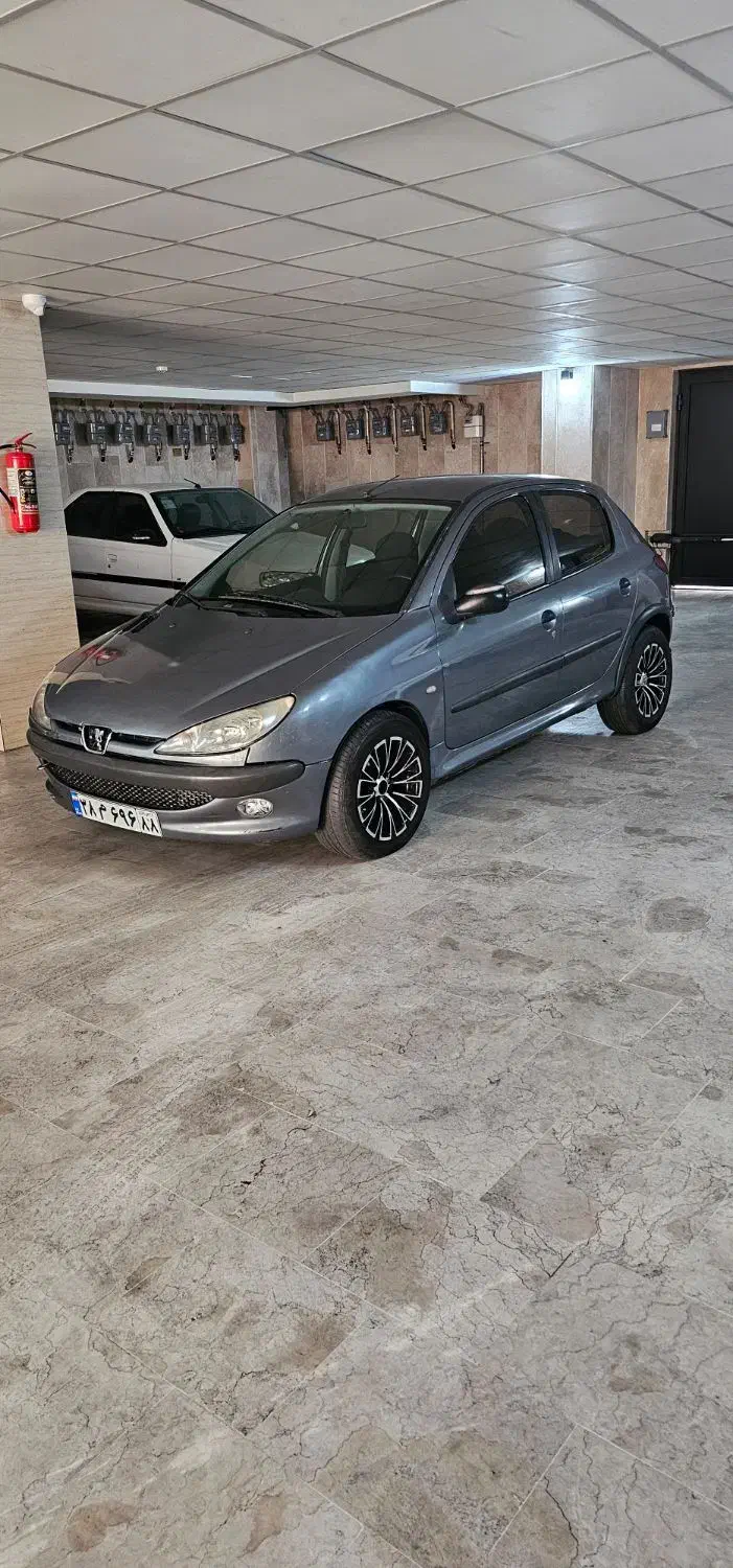 ۲۰۶ اصل فرانسه فوق العاده سالم و تمیز|خودرو سواری و وانت|اندیشه, اندیشه فاز ۱|دیوار