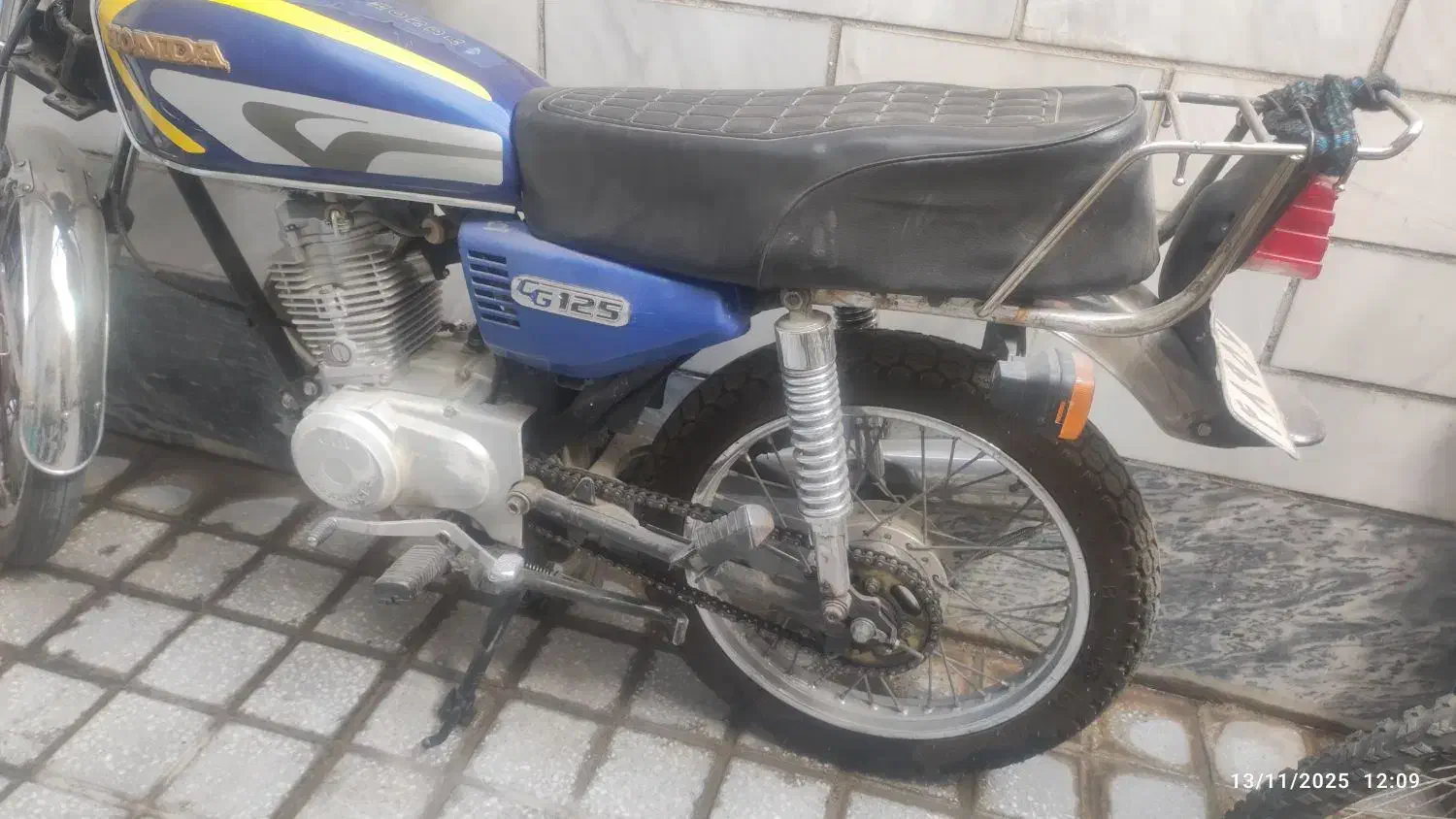 هندا 125مدل89 تاسوکی|موتورسیکلت|دورود, |دیوار