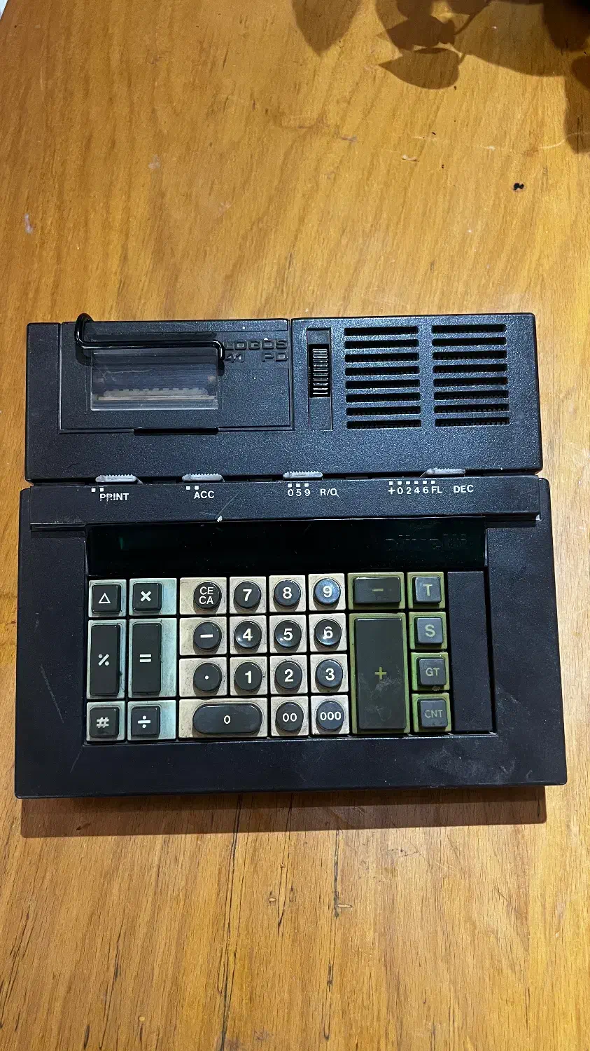 ماشین حساب فاکتور زن فروشگاهی|کلکسیون اشیاء عتیقه|شیراز, چوگیاه‎|دیوار