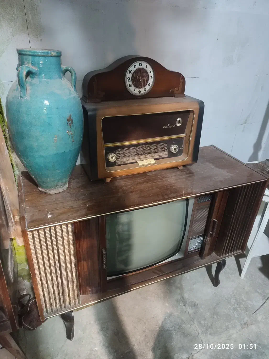 کلی رادیووتلویزیون لامپی عتیقه ارسال از اصفهان|کلکسیون اشیاء عتیقه|اهواز, کیانپارس |دیوار