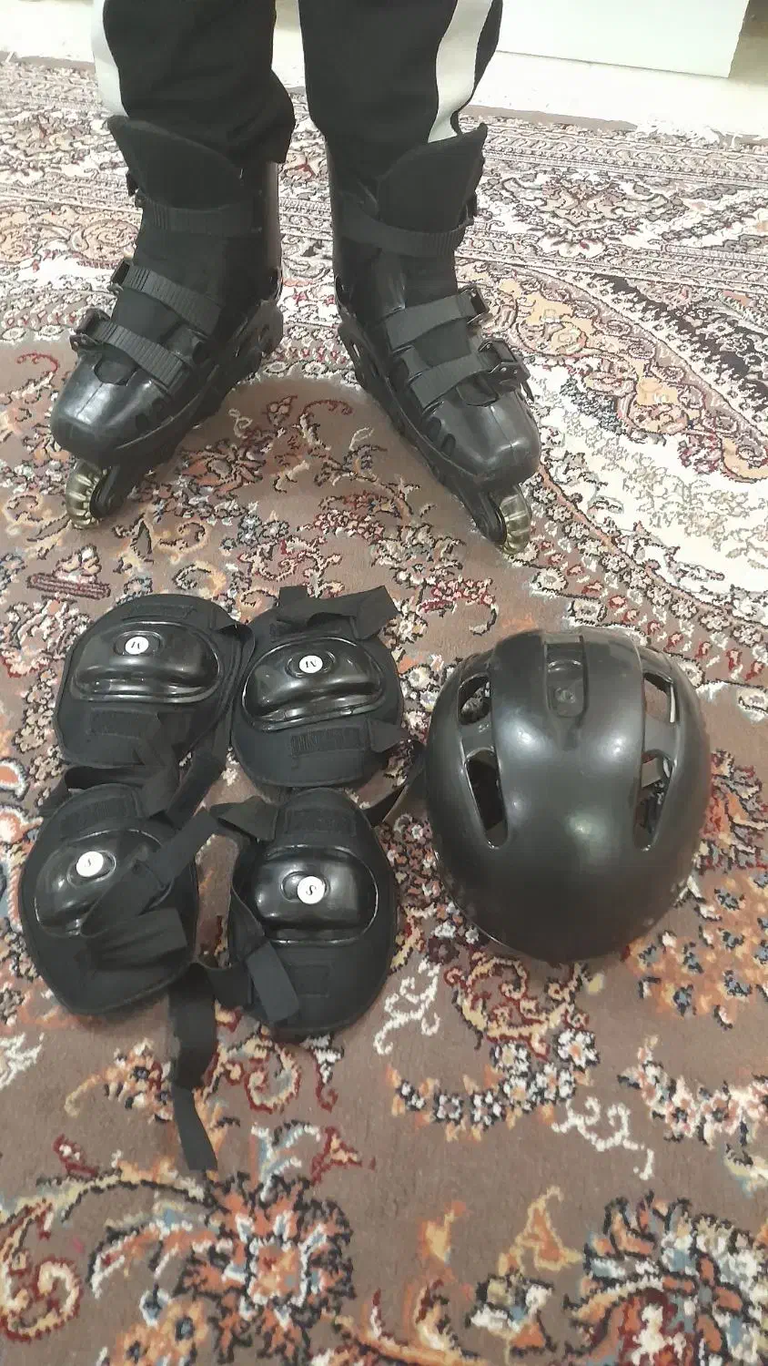 اسکیت با پک کامل|دوچرخه، اسکیت، اسکوتر|لشت نشا, |دیوار