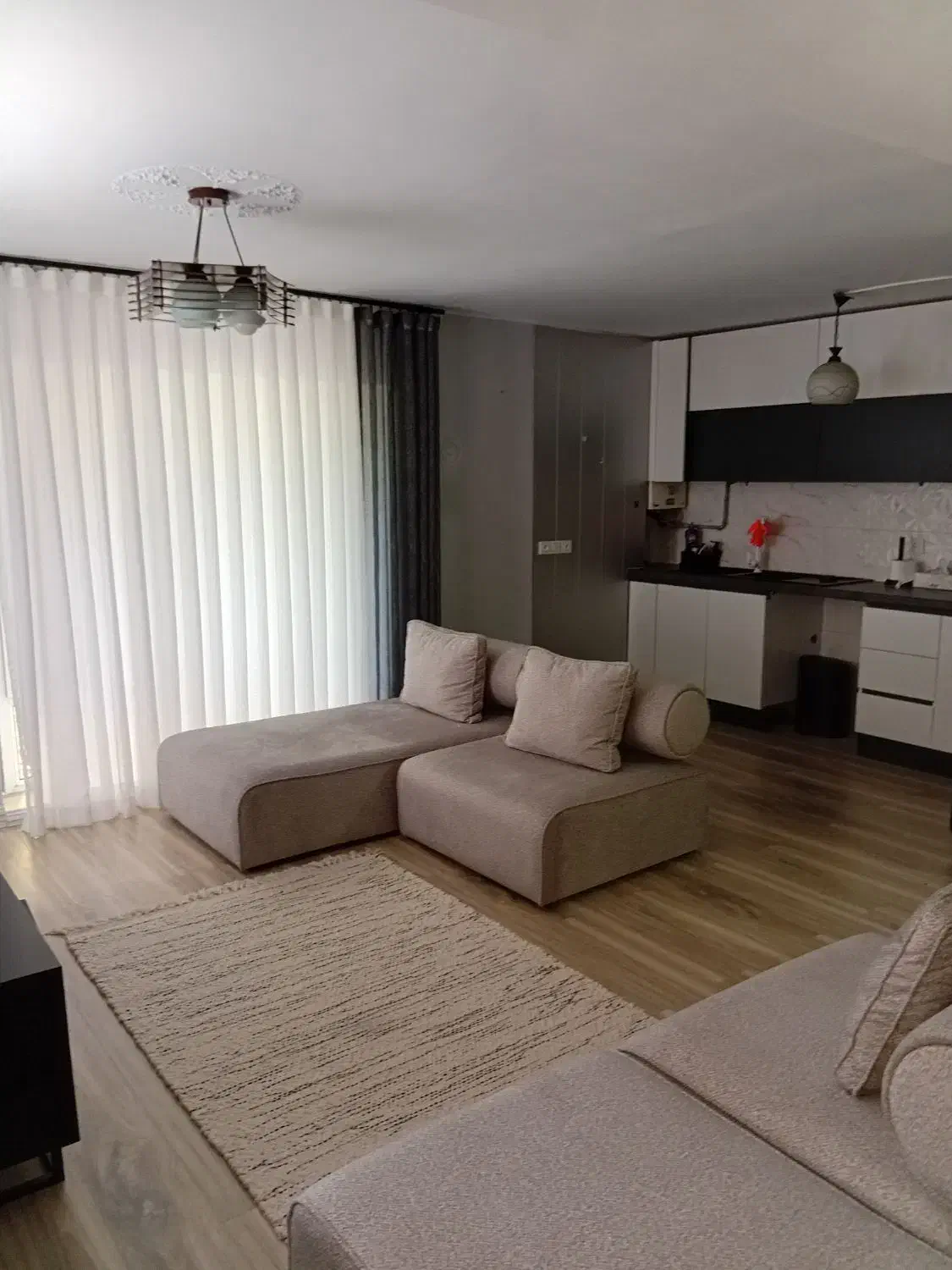 مبل پازلی موبلینکس ۴ تیکه در حد نو|مبلمان خانگی و میز عسلی|شمشک, |دیوار