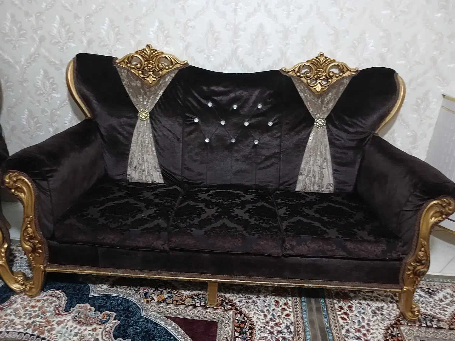 مبلمان ۷ نفره|مبلمان خانگی و میز عسلی|اسلامشهر, شهرک قائمیه|دیوار