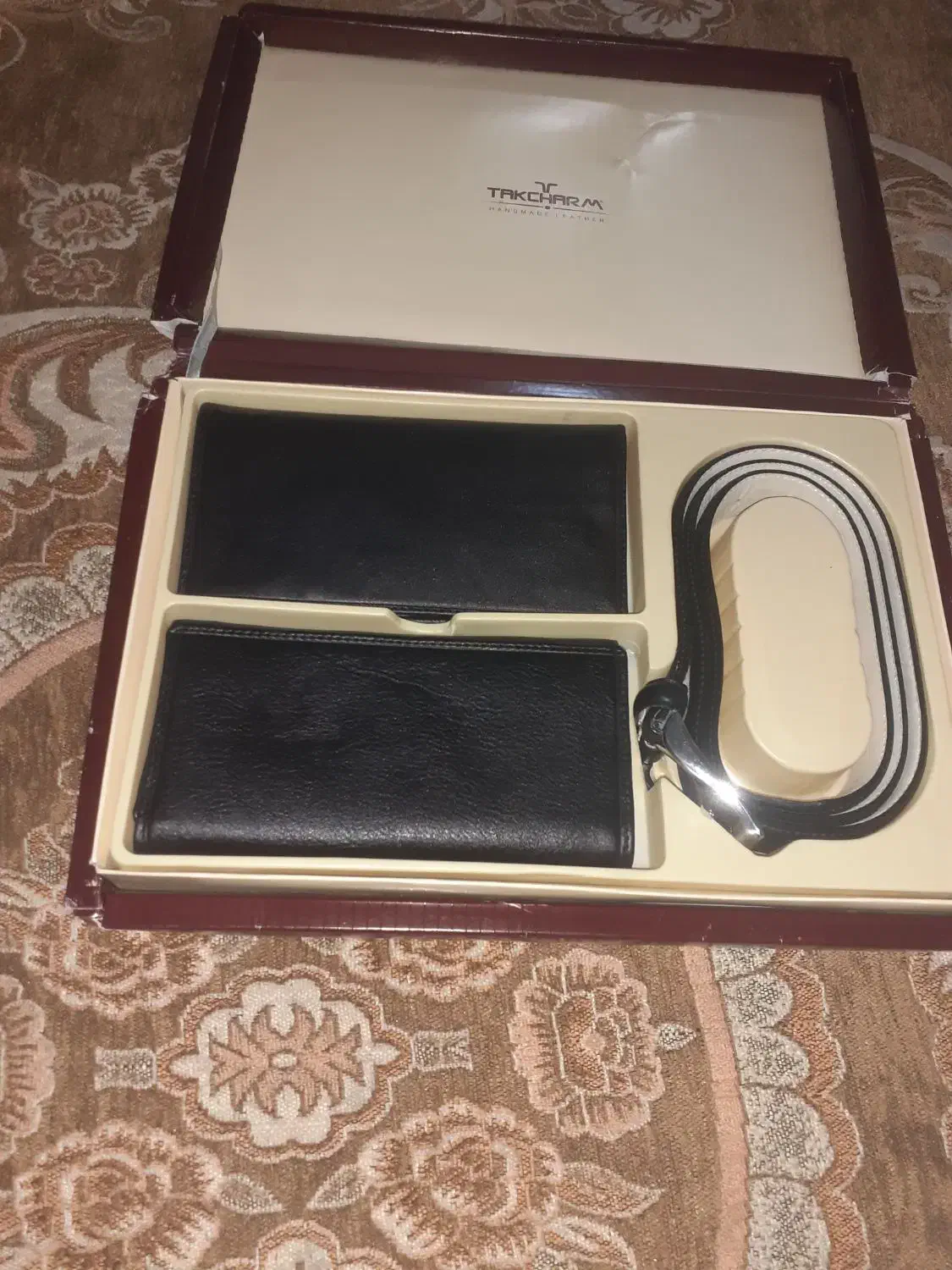 تک چرم .ست هدیه سه تیکه|کیف، کفش، کمربند|تهران, امام زاده عبدالله|دیوار