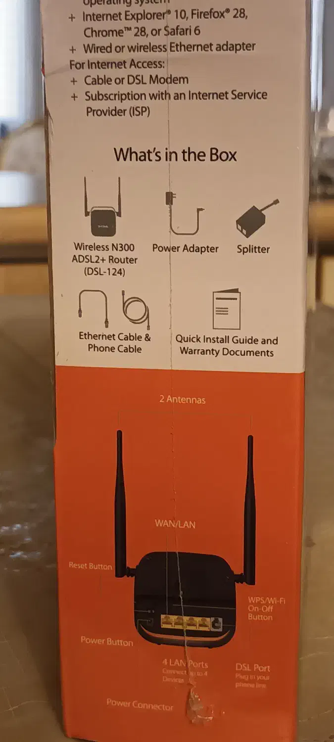 Modem Router+wireless N300 ADSL2|مودم و تجهیزات شبکه|تهران, فرمانیه|دیوار