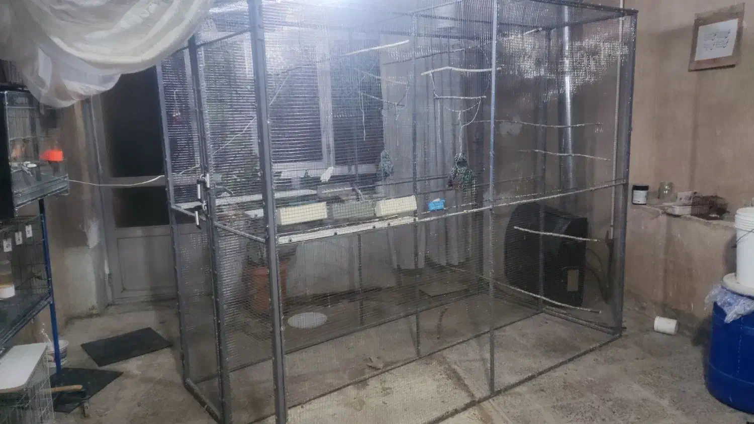 قفس جوجه پرون قناری|لوازم جانبی حیوانات|شهرکرد, |دیوار