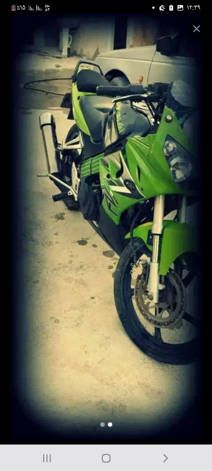 موتوری سالم فقط قاب دورش میخاد|موتورسیکلت|سامان, |دیوار