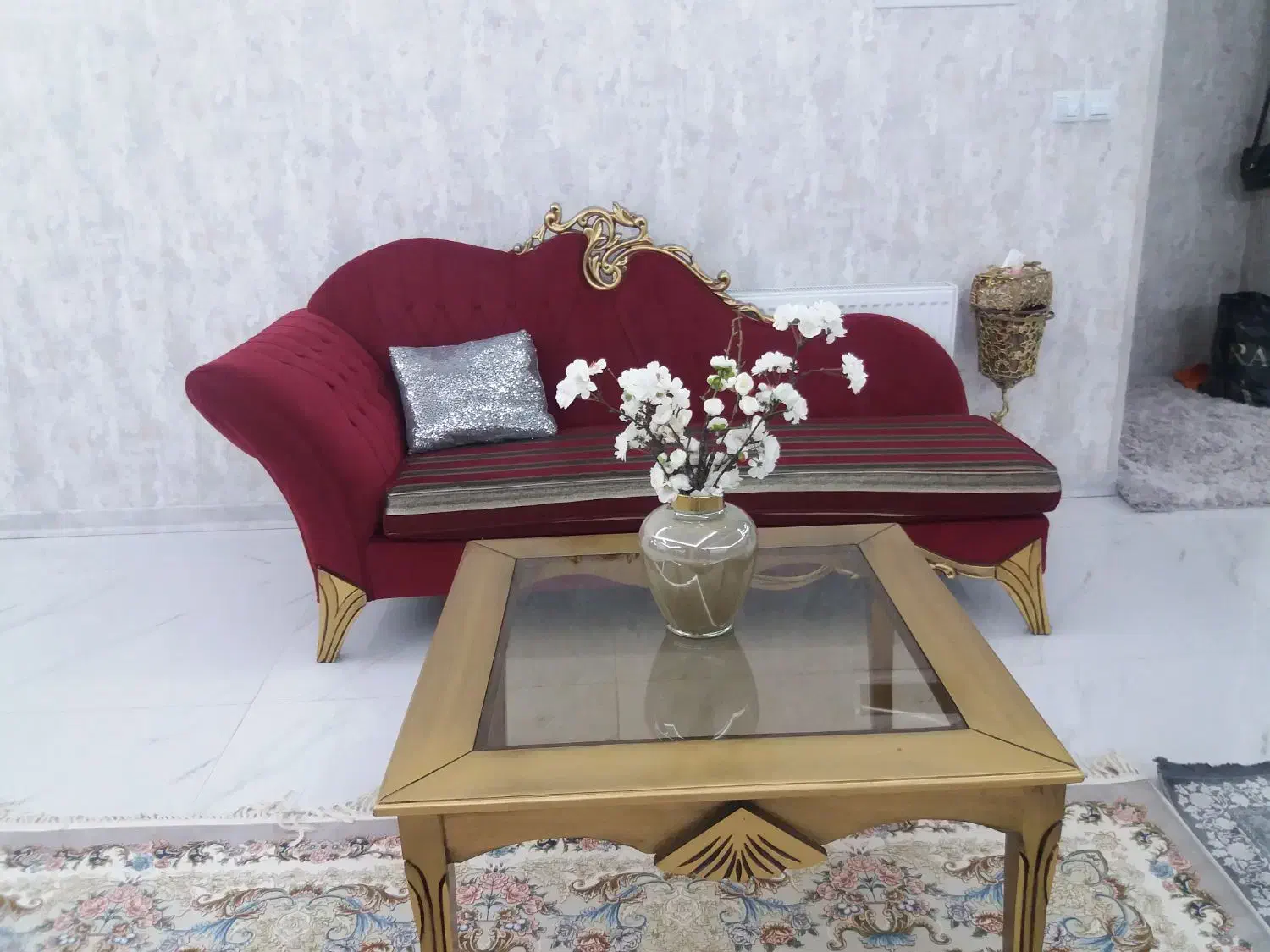 شزلون همراه با میز|مبلمان خانگی و میز عسلی|اصفهان, شهرک کوثر|دیوار