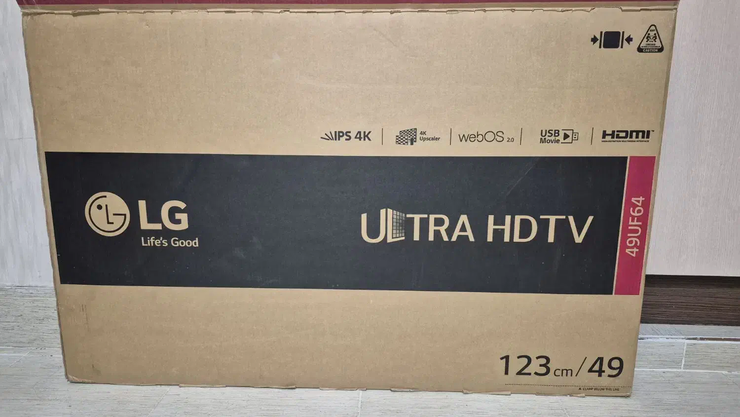 تلویزیون ۴۹ اینچ ال جی|تلویزیون و پروژکتور|بندرعباس, |دیوار