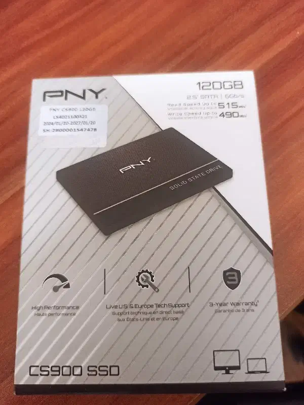 SSD PNY 120G هارد|قطعات و لوازم جانبی رایانه|سمنان, |دیوار