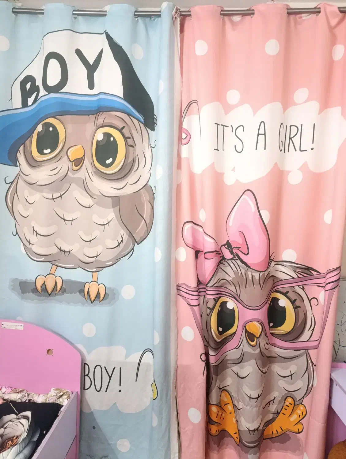 پرده اتاق کودک|پرده، رانر، رومیزی|تهران, جوادیه تهرانپارس|دیوار