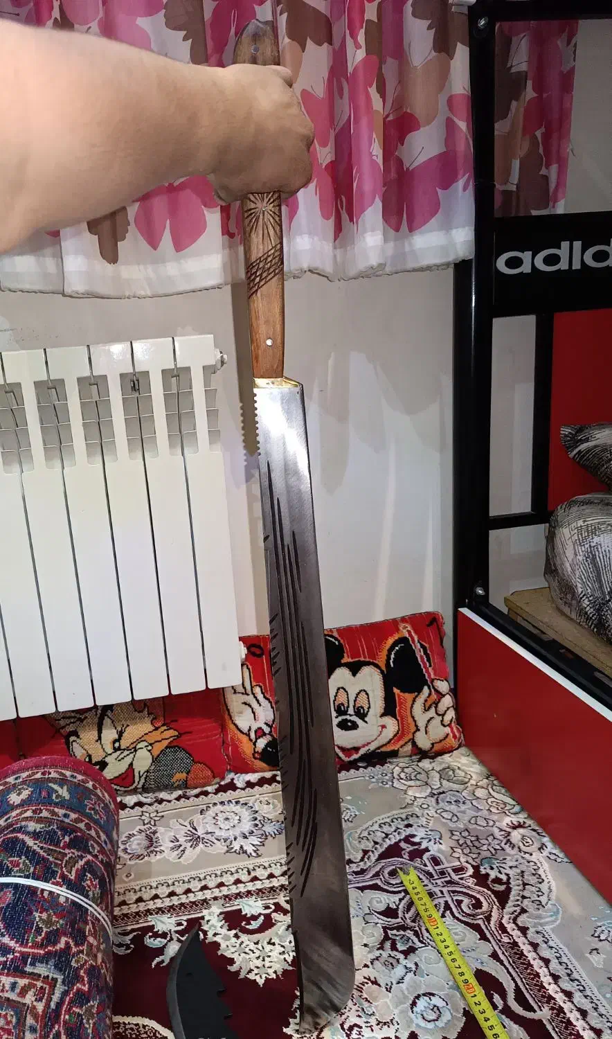 چاقو بامبوزن 1متری|کلکسیون اشیاء عتیقه|زنجان, |دیوار