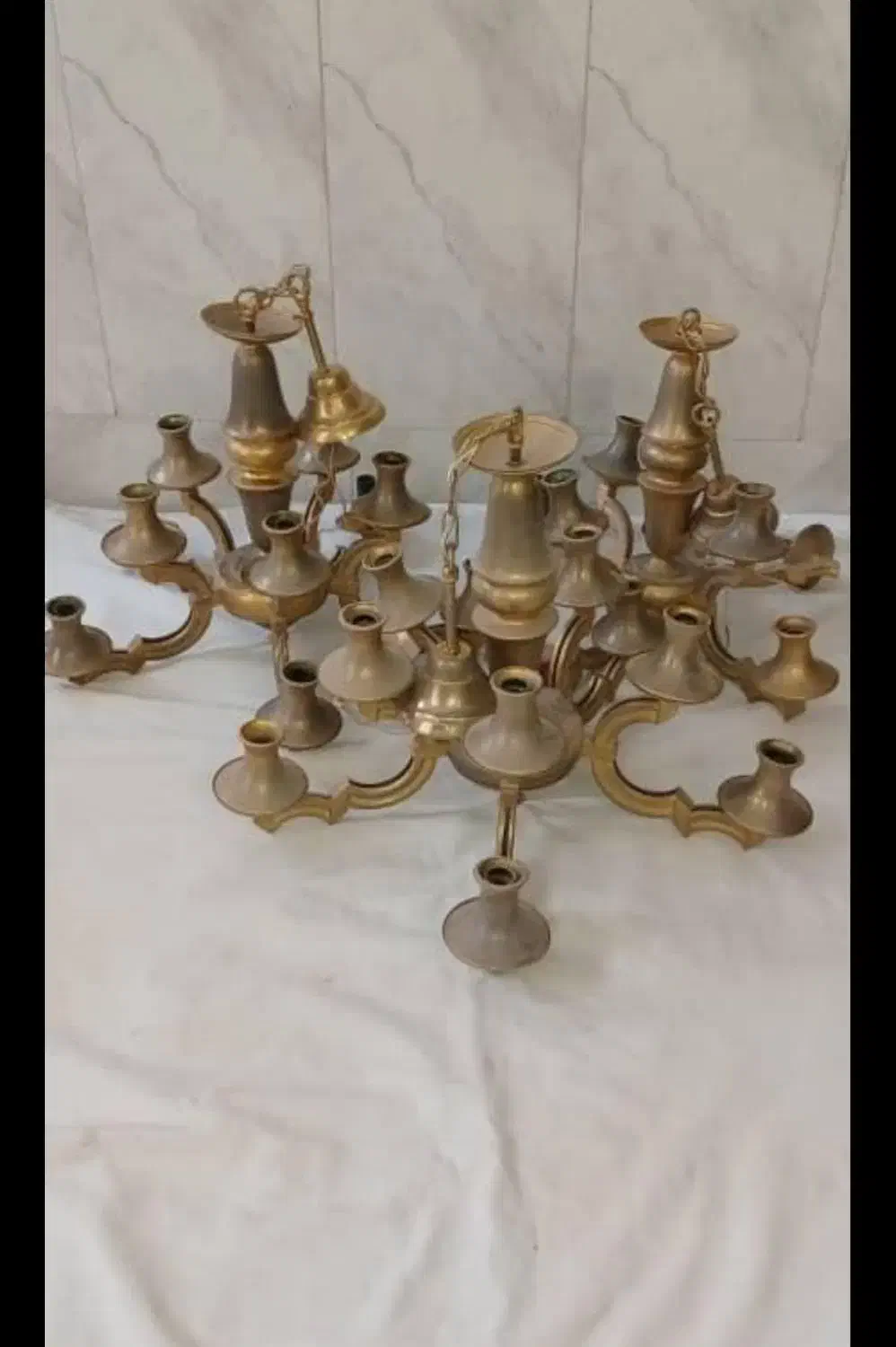 لوستر  و.  آیینه شمعدان ب|لوستر و چراغ آویز|تهران, جنت‌آباد مرکزی|دیوار