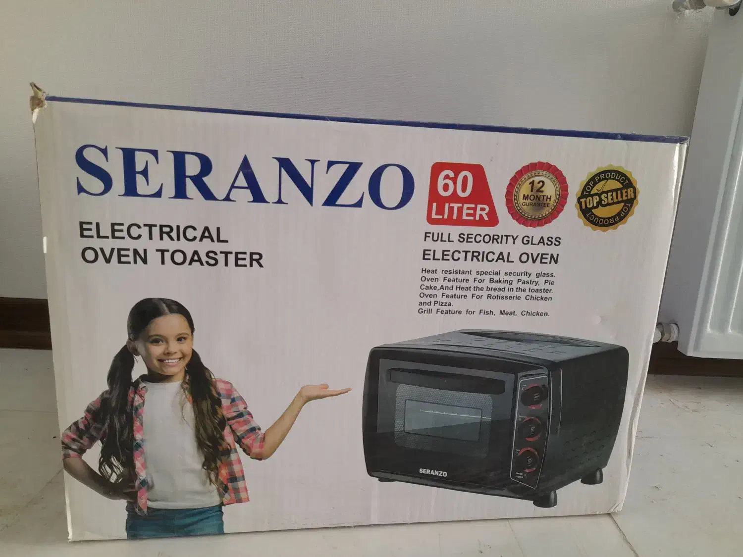 ماکروفر سرانزو|اجاق گاز و لوازم برقی پخت‌وپز|کاشان, الغدیر|دیوار