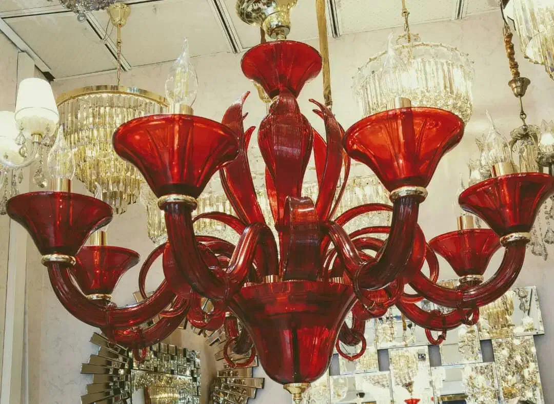 هورا شامپاین ۶ شاخه|لوستر و چراغ آویز|تهران, انبار نفت|دیوار