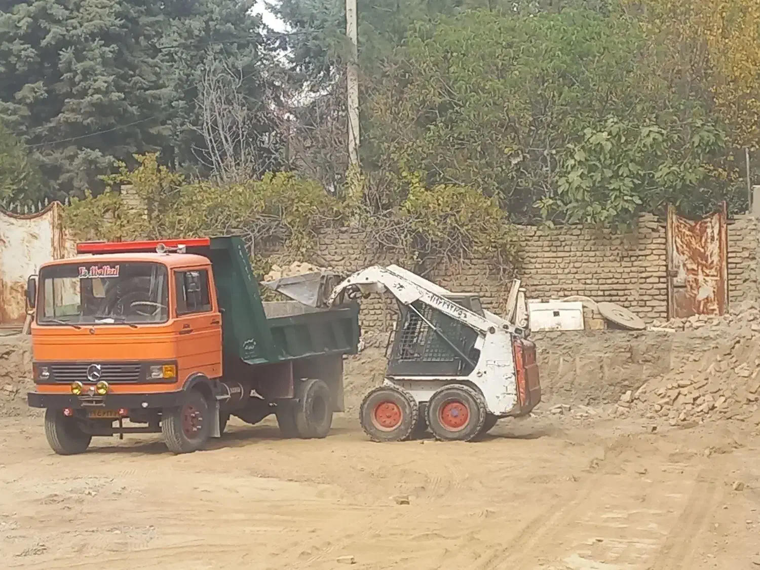خاور بابکت حمل نخاله مصالح ماسه آجرپوکه|خدمات حمل و نقل|کرج, گلشهر|دیوار