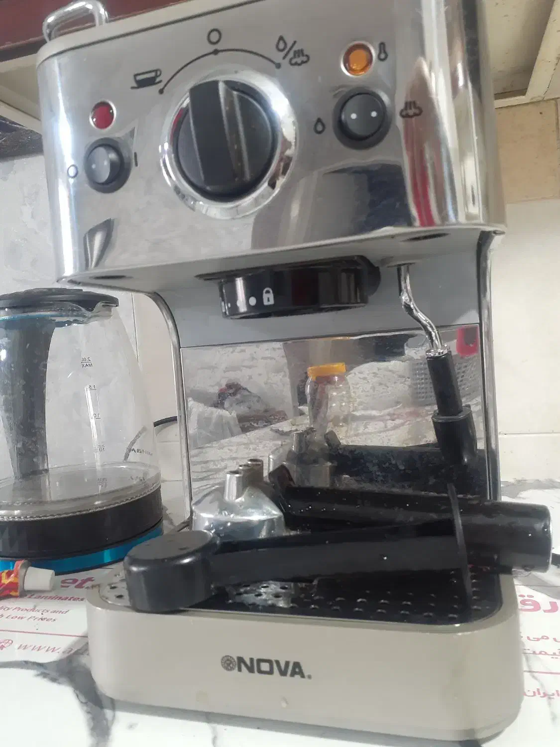 دستگاه قهوه نوا اصل|سماور، چایساز، قهوهساز|شیراز, شاهجیان|دیوار