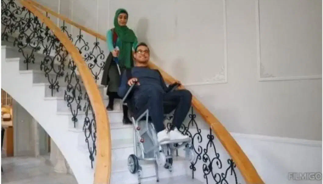 دستگاه ویلچر پله رو برقی|آرایشی، بهداشتی، درمانی|رشت, جانبازان|دیوار