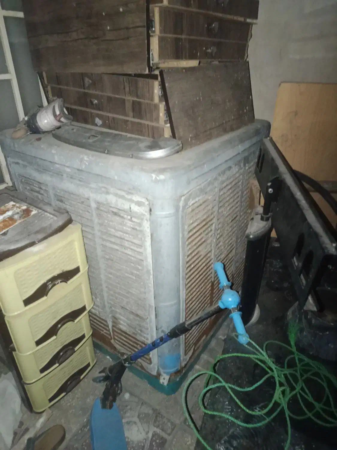 ضایعاتی کولر آبی و میز ال سی دی ضایعات|کولر آبی|مشهد, کوی دروی|دیوار