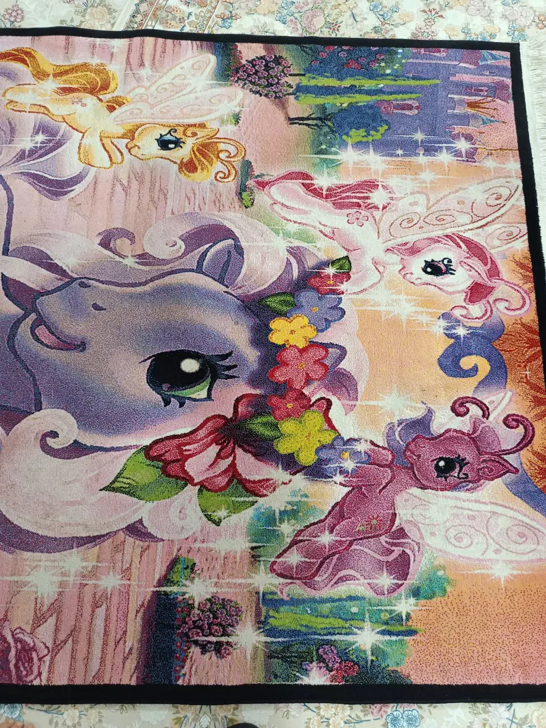 فرش ۴ متری اتاق کودک|فرش|اهواز, کیانپارس |دیوار