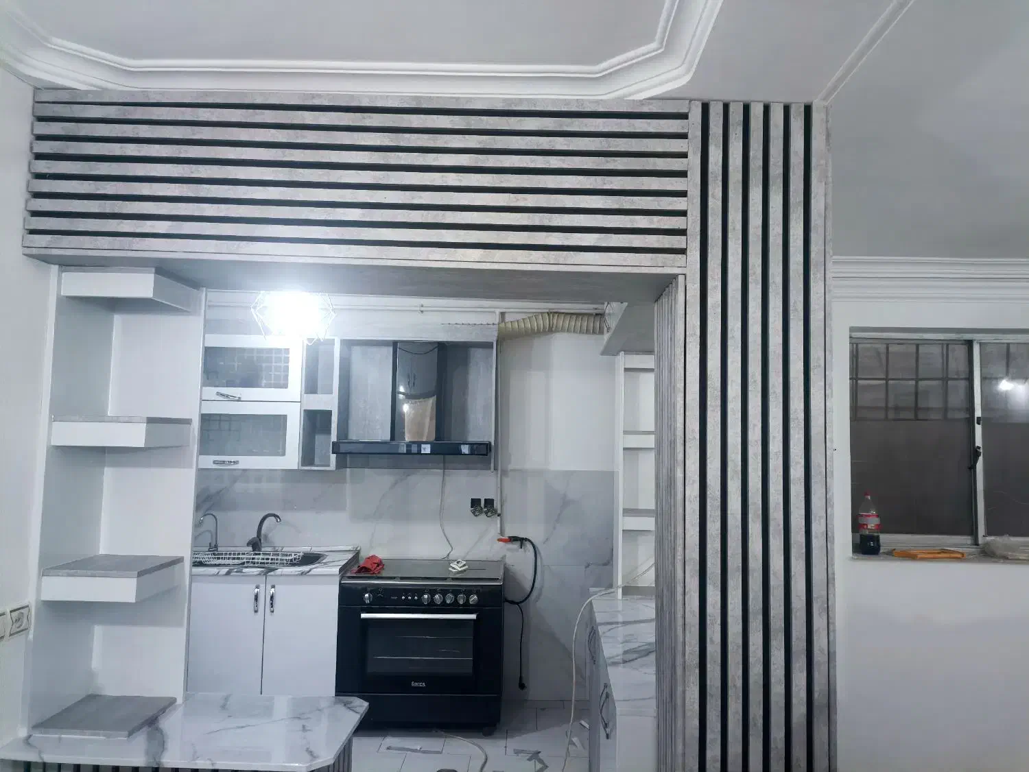 بازسازی کابینت باکمترین هزینه|خدمات پیشه و مهارت|رشت, نظری|دیوار