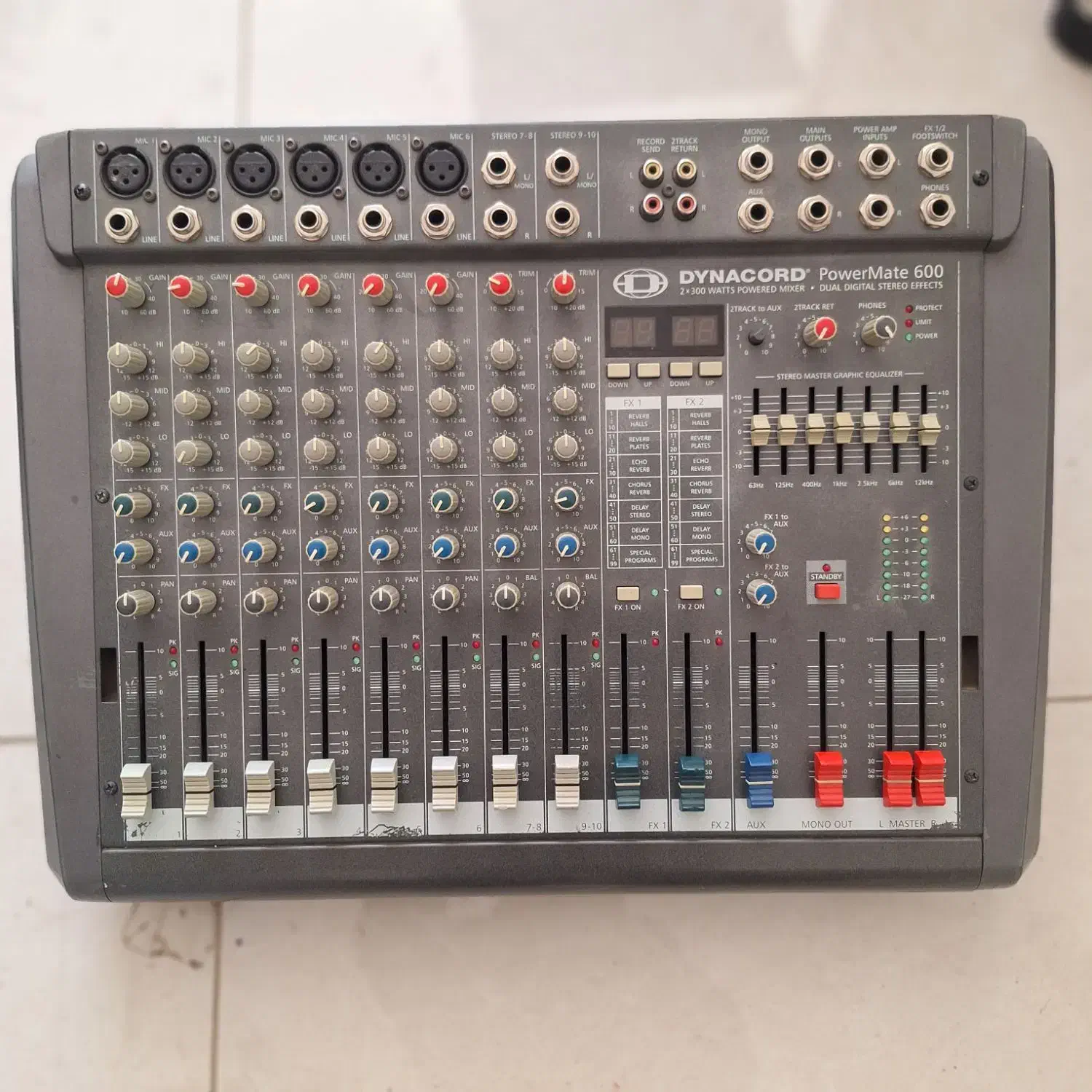پاور میکسر ۶۰۰ سری ۲ دایناکورد اصل آلمان|آلات موسیقی|گرمی, |دیوار