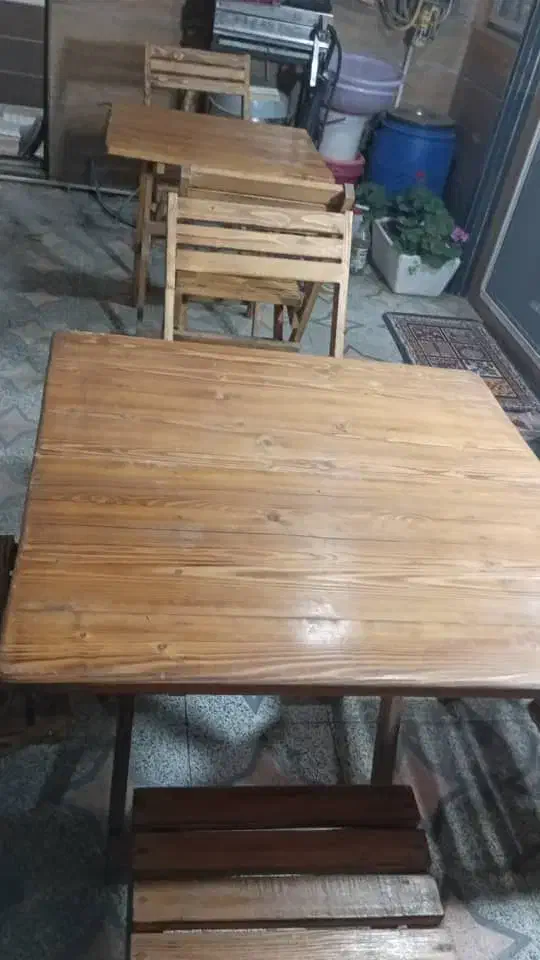 دستگاه قهوه ساز و میز و صندلی تاشو|سماور، چای‌ساز، قهوه‌ساز|رشت, حومه رشت|دیوار