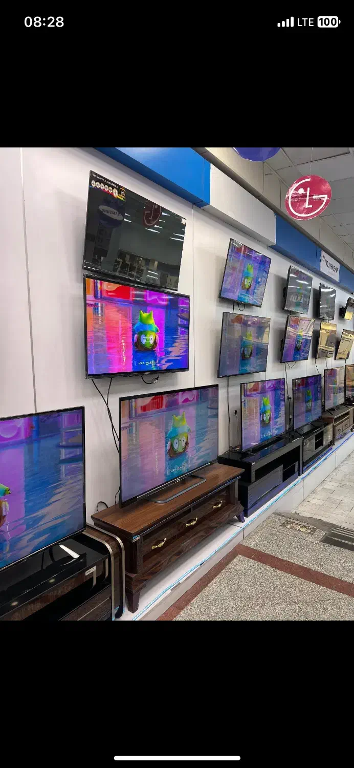 55 اینچ الجی سونی دوو اسنوا ایکس ویژن پشت ویترینی|تلویزیون و پروژکتور|تهران, شهرک غرب|دیوار