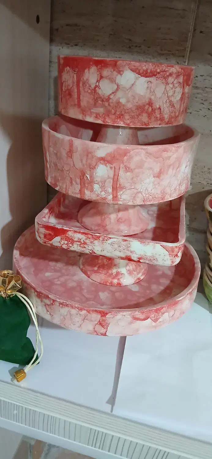 ظرفهای میناکاری و سرامیک|صنایع دستی و سایر لوازم تزئینی|گرگان, |دیوار