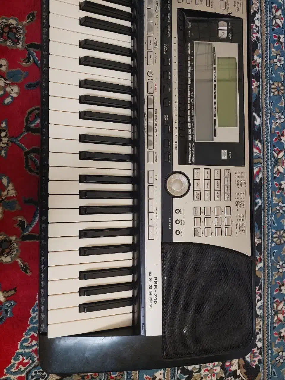 ارگ یاماها 740|پیانو، کیبورد، آکاردئون|کاشان, فین بزرگ|دیوار