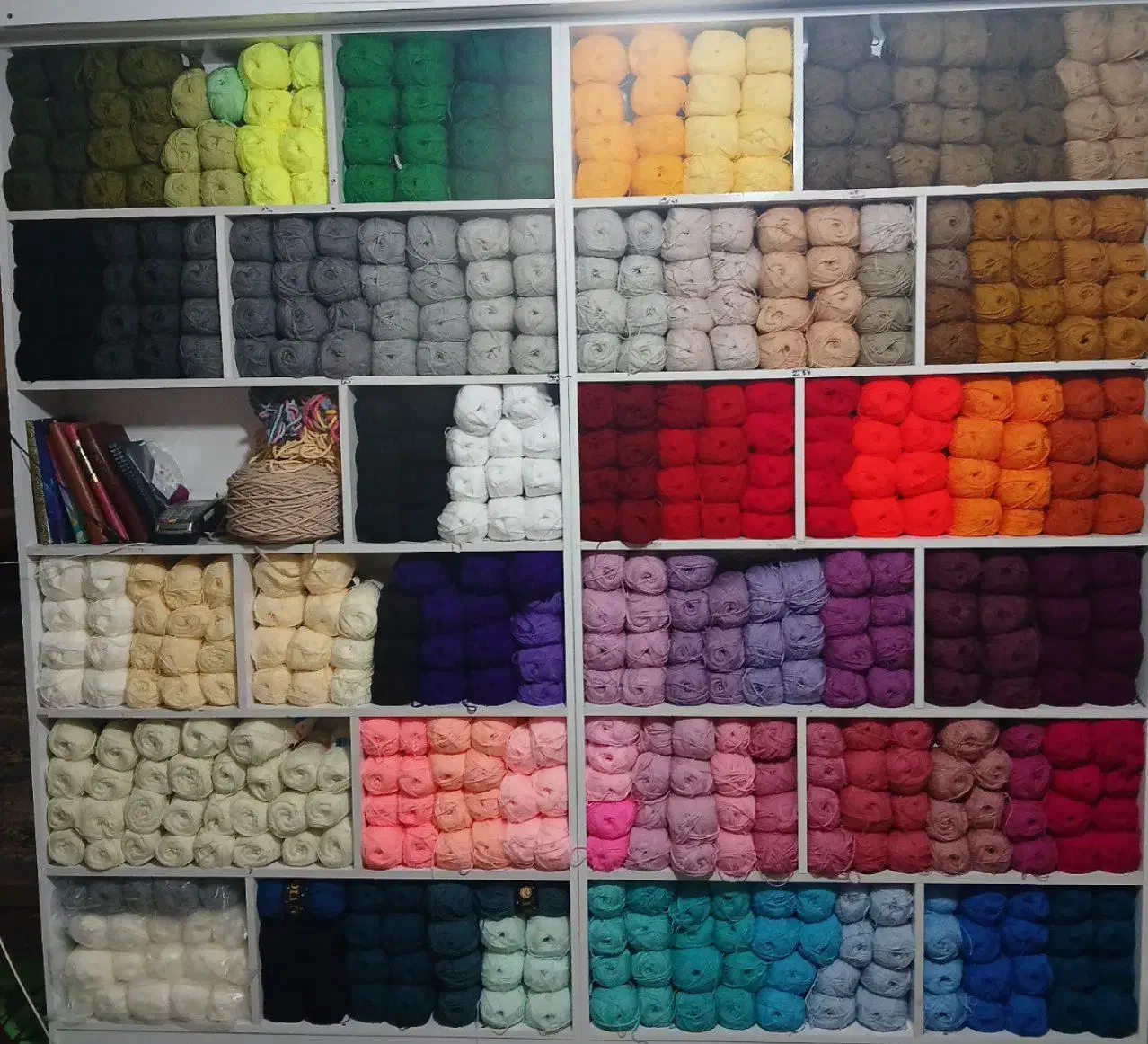 کاموا.بافتنی|لوازم خیاطی و بافتنی|رفسنجان, |دیوار