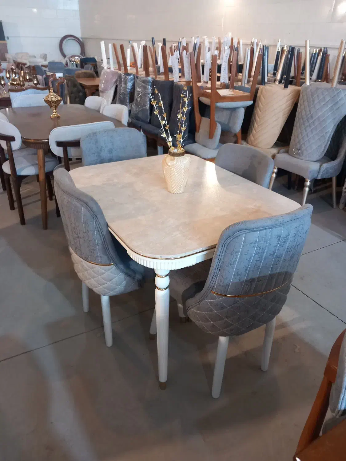 میز نهار خوری ۴ نفری کد ۹۹۰۰۳۳۳ تولیدی میلاد|میز و صندلی غذاخوری|تبریز, |دیوار