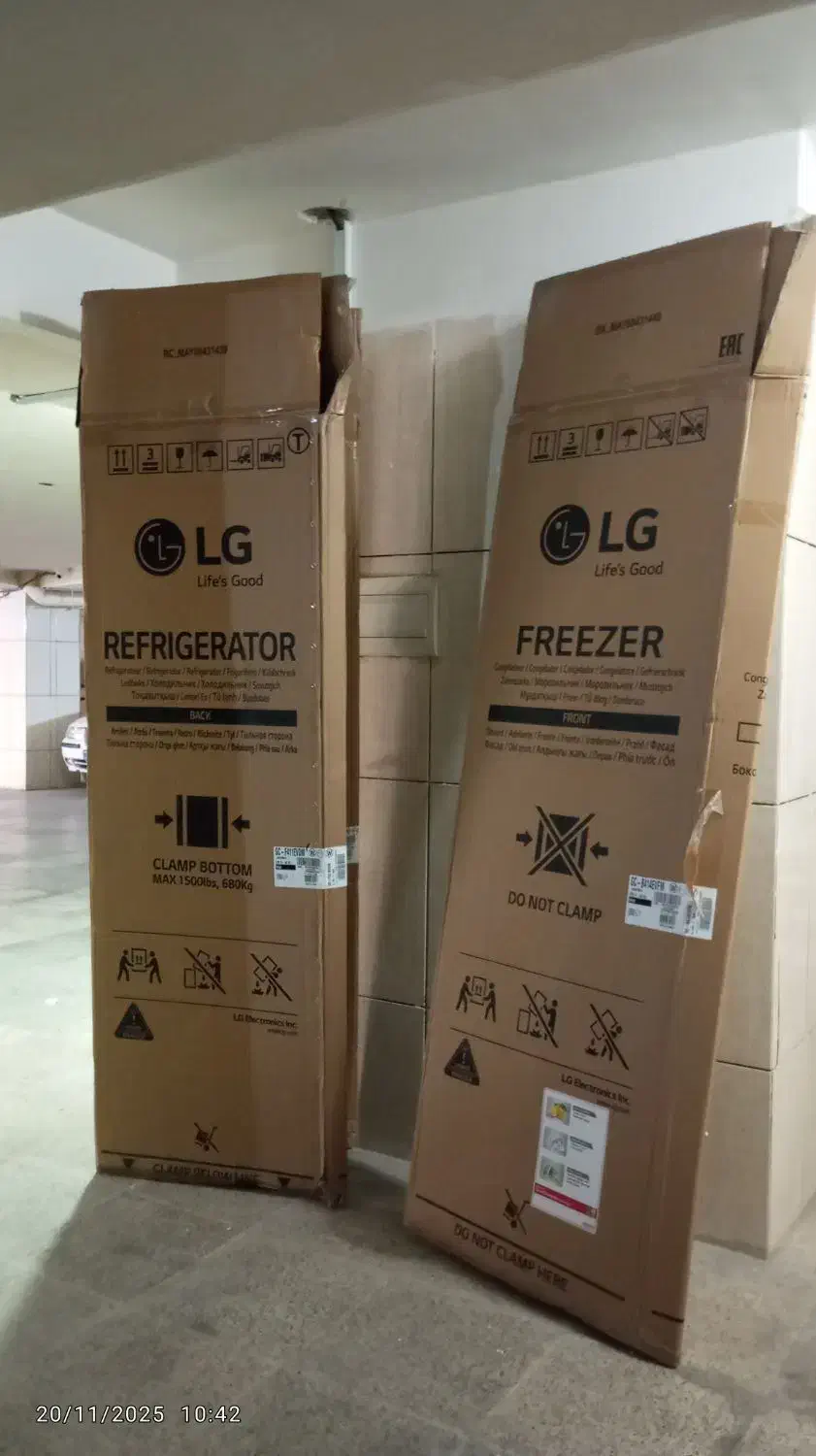 کارتن یخچال دوقلو lG نو|یخچال و فریزر|بندرعباس, |دیوار