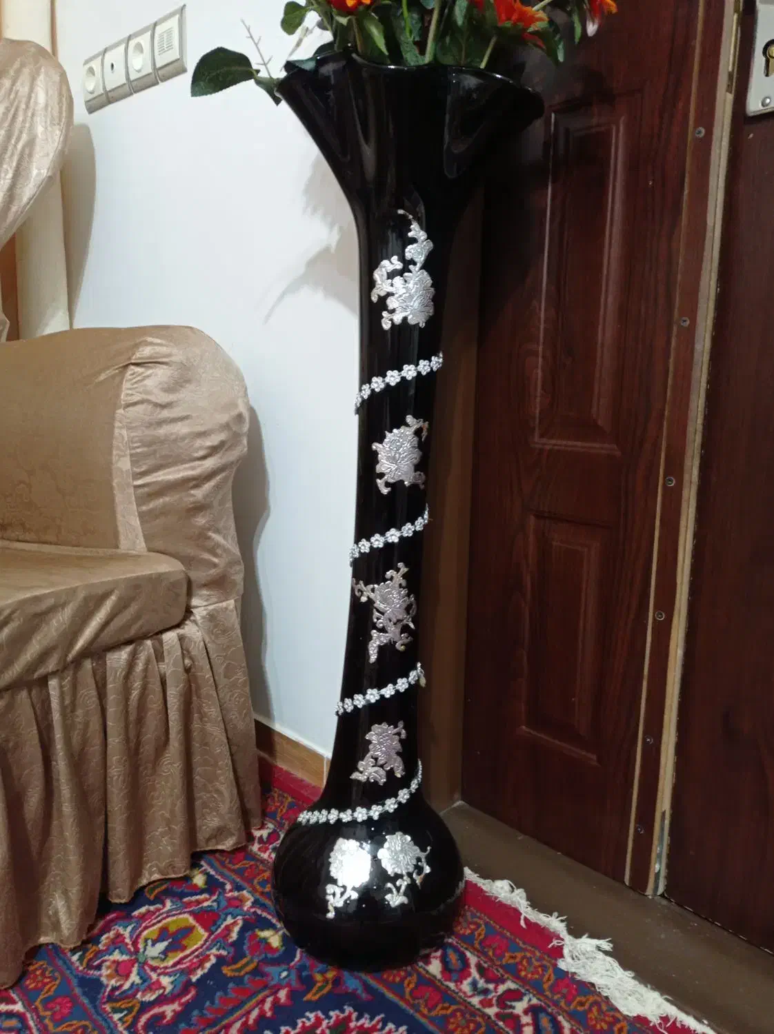 فروش گلدان شیشه ای|گل مصنوعی|مراغه, |دیوار