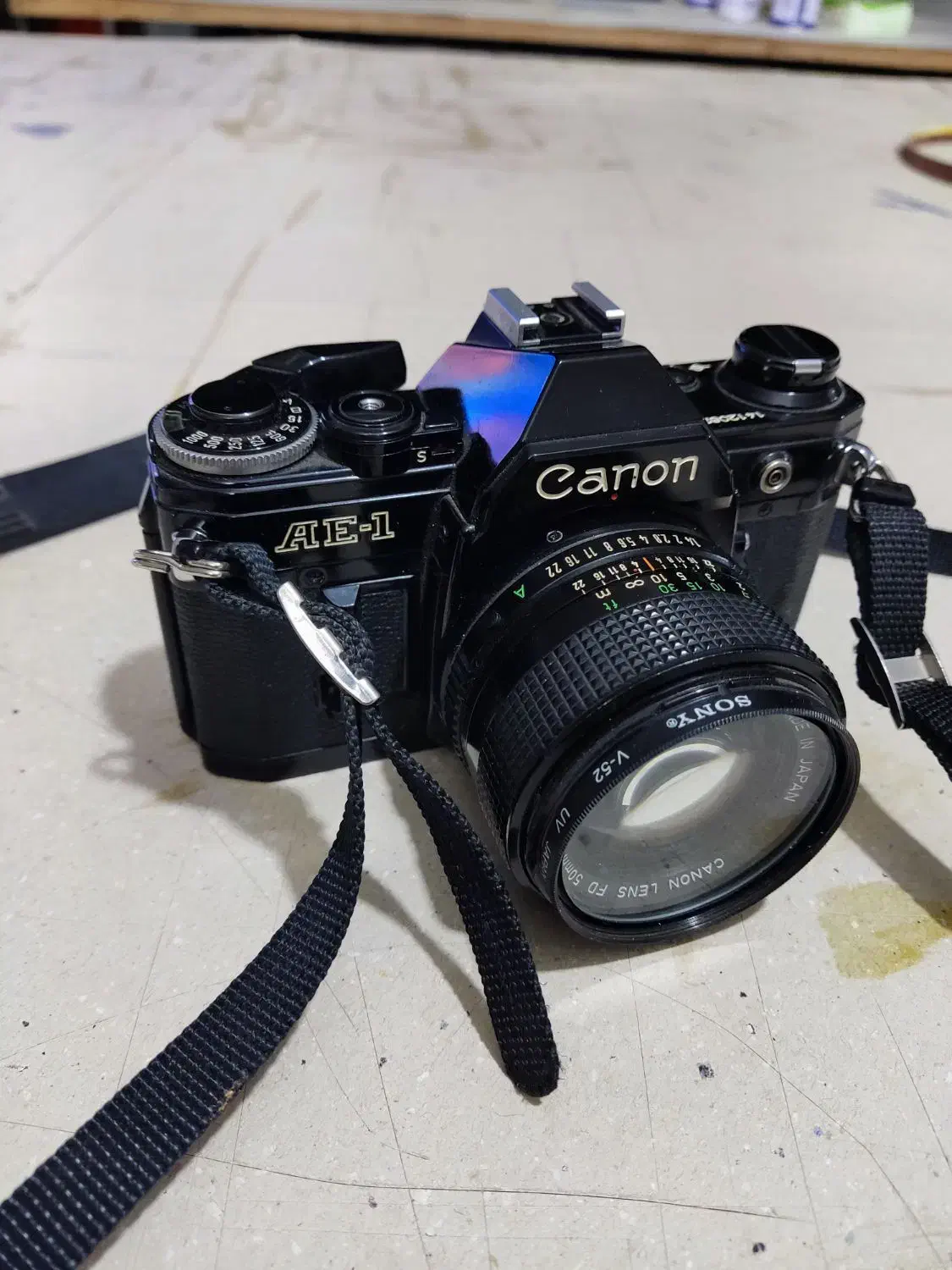 دوربین قدیمی آنالوگ کنون ae1|دوربین عکاسی و فیلم‌برداری|کرج, حسین‌آباد|دیوار