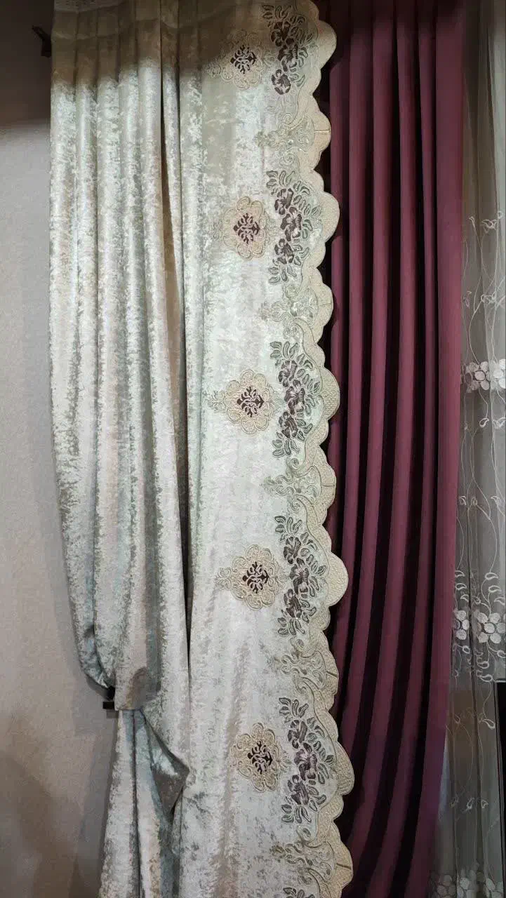 پرده|پرده، رانر، رومیزی|اهواز, کیانپارس |دیوار