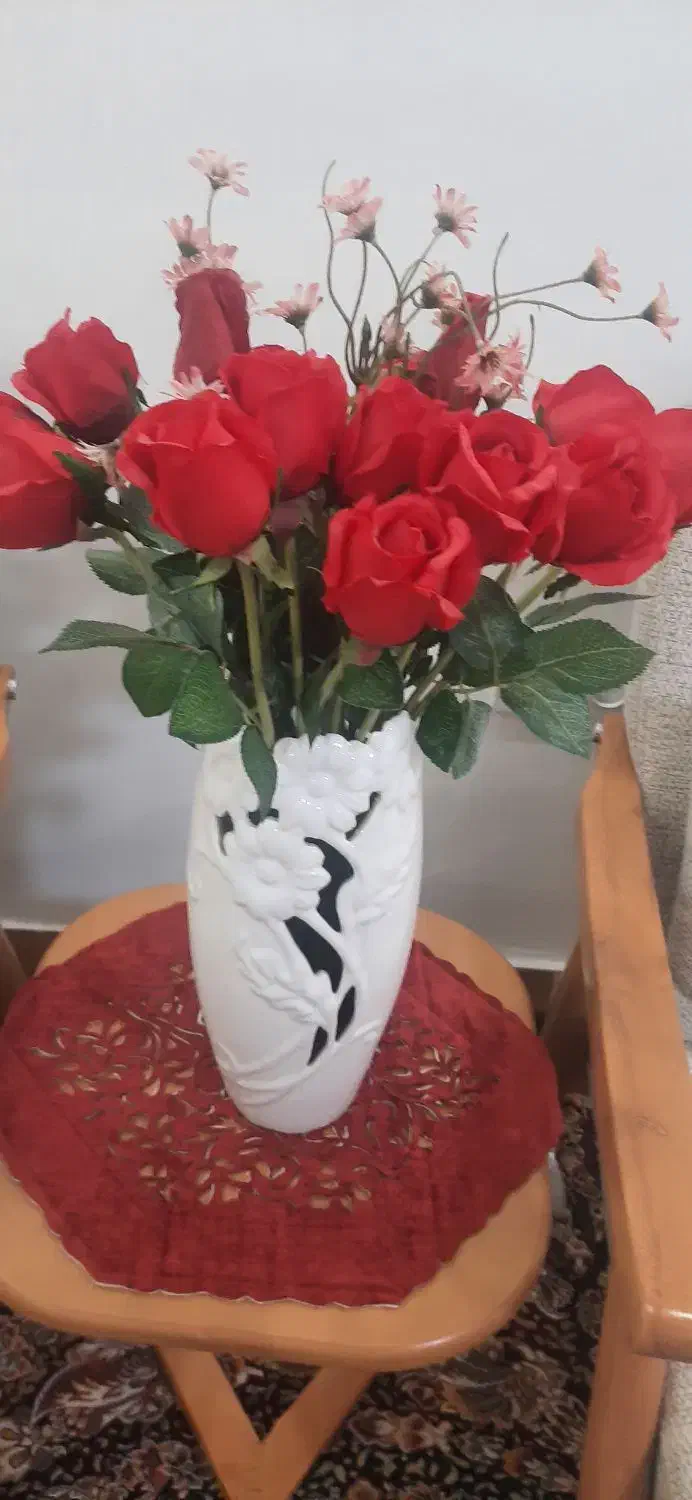 گل مصنوعی وگلدان|گل مصنوعی|سنندج, |دیوار