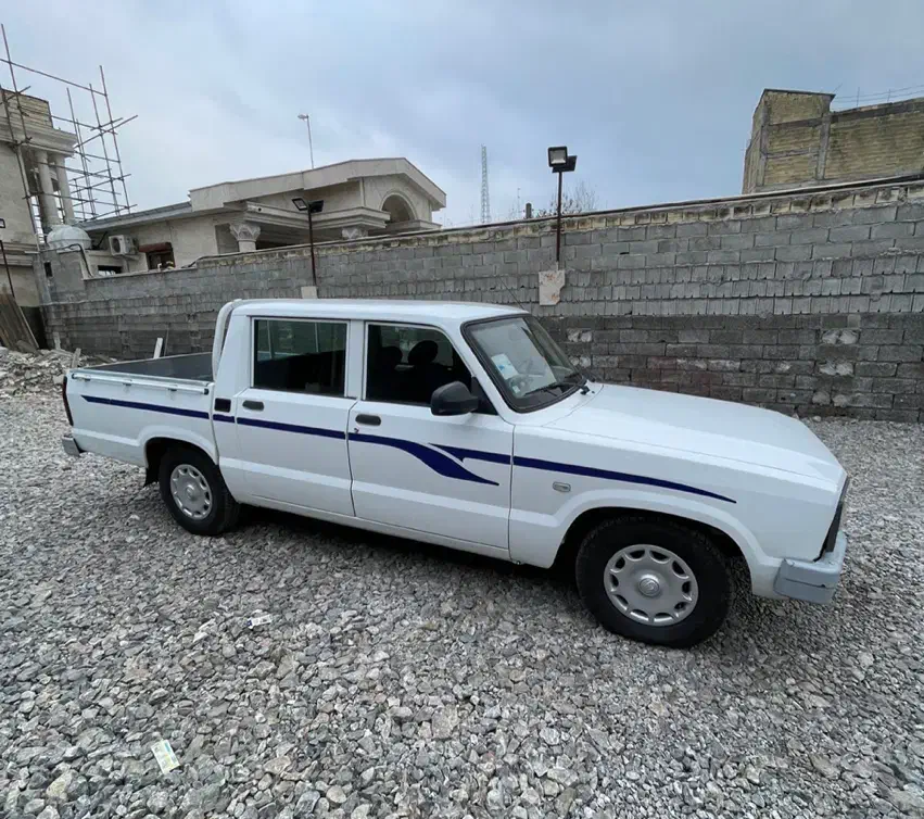 مزدا کارا ۲۰۰۰ دوکابین ۱۴۰۰ درحدصفر بی رنگ کم کار|خودرو سواری و وانت|رشت, گلسار|دیوار