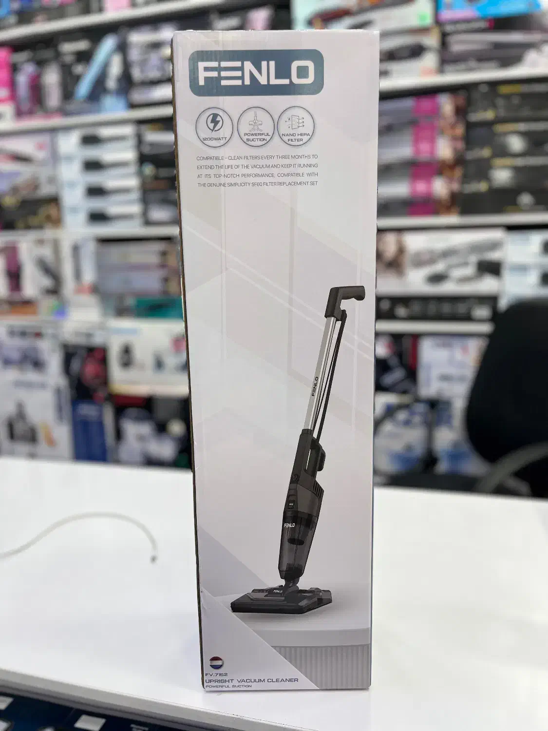 جارو سیم دار دوکاره فنلو هلند (تی و جارو)باکیفیت|جاروبرقی، جارو شارژی، بخارشو|قشم, |دیوار